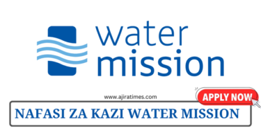 Water Mission Vacancies Tanzania