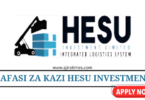 Head of Plant Machinery at Hesu Investment August 2024