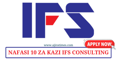 IFS Consulting Limited Vacancies August 2024