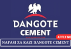 Junior Mechanical Engineer at Dangote Cement August 2024