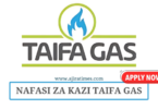 Sales Representative Vacancies at Taifa Gas August 2024