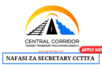 Secretary Vacancy at CCTTFA August 2024