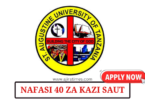 St. Augustine University (SAUT) Vacancies August 2024