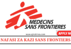 Storekeeper Vacancy at Médecins Sans Frontières August 2024