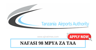 Tanzania Airport Authority (TAA) Vacancies August 2024