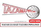 Tazama Pipelines Vacancies August 2024