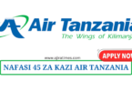 Air Tanzania (ATCL) Vacancies September 2024