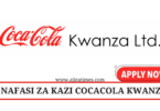 Coca-Cola Kwanza New Vacancies September 2024