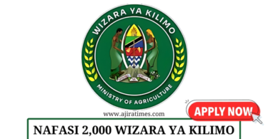 Ministry of Agriculture 2000 Vacancies September 2024