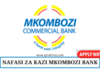 Mkombozi Commercial Bank Vacancies September 2024