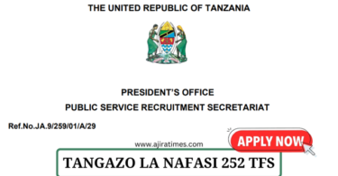 Tanzania Forest Services (TFS) Vacancies 2024