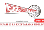 Tazama Pipeline Vacancies September 2024