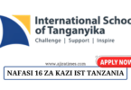 IST Tanzania New Vacancies October 2024