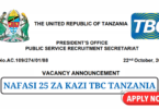 TBC Vacancies October 2024