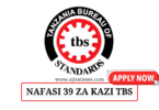 Tanzania Bureau of Standards (TBS) Vacancies October 2024