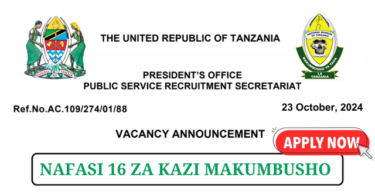 Tanzania National Museum (NMT) Vacancies October 2024