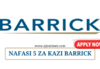 Barrick Gold Mine Corporation Vacancies November 2024