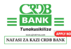 CRDB Bank New Vacancy November 2024