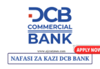 DCB Commercial Bank New Vacancies November 2024