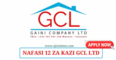 GAINI COMPANY LIMITED (GCL) Vacancies November 2024