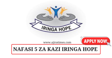 Iringa Hope Vacancies November 2024