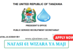 Ministry of Water Vacancies November 2024