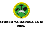 NECTA Matokeo ya Darasa la Nne 20242025 SFNA Results