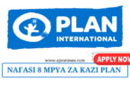 Plan International Vacancies November 2024