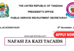 Tanzania Commission for AIDS (TACAIDS) Vacancies 2024