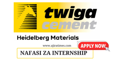 Twiga Cement Internship Vacancies November 2024