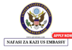 U.S. Embassy New Vacancies November 2024