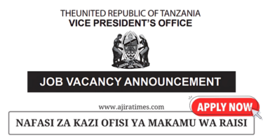 Vice President’s Office (VPO) Vacancies November 2024