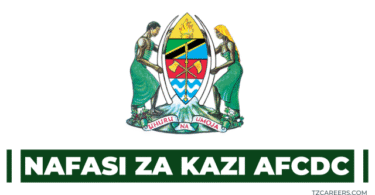 Nafasi za Kazi AFCDC (Utumishi)
